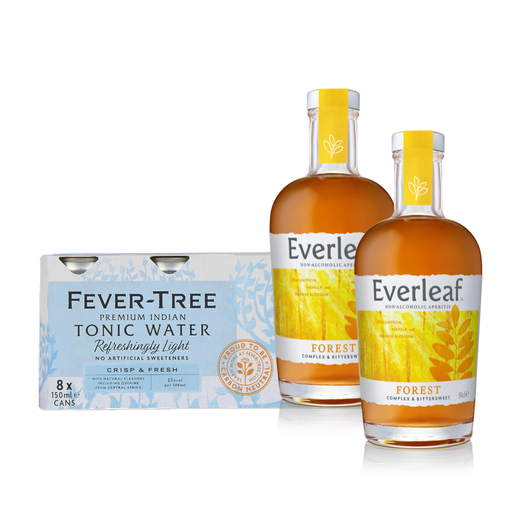 Everleaf Forest 2 bottles plus free Fever-Tree light tonic